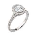Load image into Gallery viewer, ENVY OVAL CUT MOISSANITE ENGAGEMENT RING