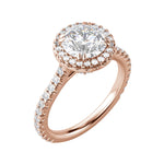 Load image into Gallery viewer, ENVY ROUND CUT MOISSANITE ENGAGEMENT RING