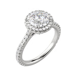 Load image into Gallery viewer, ENVY ROUND CUT MOISSANITE ENGAGEMENT RING