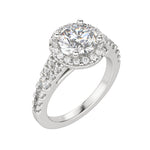 Load image into Gallery viewer, NOTA ROUND CUT MOISSANITE ENGAGEMENT RING