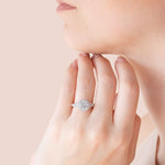 Load image into Gallery viewer, NOTA ROUND CUT MOISSANITE ENGAGEMENT RING