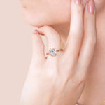 Load image into Gallery viewer, SOUL CLASSIC OVAL CUT MOISSANITE ENGAGEMENT RING