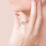 Load image into Gallery viewer, SOUL CLASSIC OVAL CUT MOISSANITE ENGAGEMENT RING