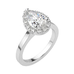 Load image into Gallery viewer, SOUL CLASSIC PEAR CUT MOISSANITE ENGAGEMENT RING