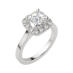 Load image into Gallery viewer, SOUL CLASSIC PRINCESS CUT MOISSANITE ENGAGEMENT RING