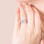 Load image into Gallery viewer, VARA RADIANT CUT MOISSANITE ENGAGEMENT RING