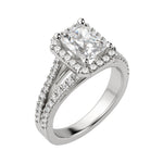 Load image into Gallery viewer, VARA RADIANT CUT MOISSANITE ENGAGEMENT RING