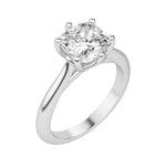 Load image into Gallery viewer, EDIT CLASSIC CUSHION CUT MOISSANITE ENGAGEMENT RING