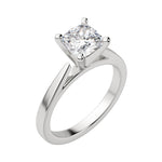 Load image into Gallery viewer, TRUE CUSHION CUT MOISSANITE ENGAGEMENT RING
