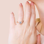 Load image into Gallery viewer, TRUE ROUND CUT MOISSANITE ENGAGEMENT RING