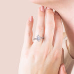 Load image into Gallery viewer, VIBE MARQUISE CUT MOISSANITE ENGAGEMENT RING