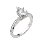 Load image into Gallery viewer, FATE MARQUISE CUT MOISSANITE ENGAGEMENT RING