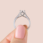 Load image into Gallery viewer, EDIT ACCENTED MARQUISE CUT MOISSANITE ENGAGEMENT RING