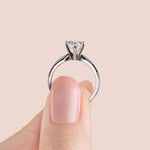 Load image into Gallery viewer, ISLE PEAR CUT MOISSANITE ENGAGEMENT RING