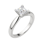 Load image into Gallery viewer, ISLE PRINCESS CUT MOISSANITE ENGAGEMENT RING