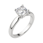 Load image into Gallery viewer, ISLE CUSHION CUT MOISSANITE ENGAGEMENT RING