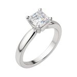 Load image into Gallery viewer, ISLE ASSCHER CUT MOISSANITE ENGAGEMENT RING