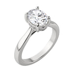Load image into Gallery viewer, HERO OVAL CUT MOISSANITE ENGAGEMENT RING