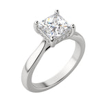 Load image into Gallery viewer, HERO PRINCESS CUT MOISSANITE ENGAGEMENT RING