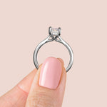 Load image into Gallery viewer, HERO RADIANT CUT MOISSANITE ENGAGEMENT RING