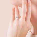 Load image into Gallery viewer, HERO ROUND CUT MOISSANITE ENGAGEMENT RING