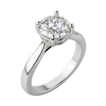 Load image into Gallery viewer, HERO ROUND CUT MOISSANITE ENGAGEMENT RING