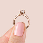 Load image into Gallery viewer, HARP MARQUISE CUT MOISSANITE ENGAGEMENT RING