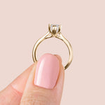 Load image into Gallery viewer, HARP MARQUISE CUT MOISSANITE ENGAGEMENT RING