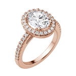 Load image into Gallery viewer, VAIL OVAL CUT MOISSANITE ENGAGEMENT RING