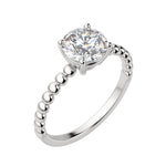 Load image into Gallery viewer, VERA ROUND CUT MOISSANITE ENGAGEMENT RING