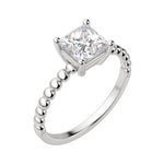 Load image into Gallery viewer, VERA PRINCESS CUT MOISSANITE ENGAGEMENT RING