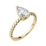 Load image into Gallery viewer, VERA PEAR CUT MOISSANITE ENGAGEMENT RING