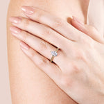 Load image into Gallery viewer, VERA PEAR CUT MOISSANITE ENGAGEMENT RING