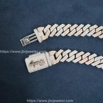 Load image into Gallery viewer, 14 MM HOT SALE HIP-HOP STYLE ICED OUT 925 MOISSANITE MIAMI CUBAN CHAIN