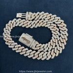 Load image into Gallery viewer, 14 MM HOT SALE HIP-HOP STYLE ICED OUT 925 MOISSANITE MIAMI CUBAN CHAIN