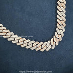 Load image into Gallery viewer, 14 MM HOT SALE HIP-HOP STYLE ICED OUT 925 MOISSANITE MIAMI CUBAN CHAIN