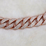 Load image into Gallery viewer, moissanite cuban link chains