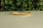 Load image into Gallery viewer, 14K SOLID GOLD CLUSTER DESIGN DIAMOND BRACELET
