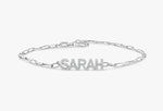 Load image into Gallery viewer, 14K SOLID GOLD LINKING CUSTOM NAME BRACELET