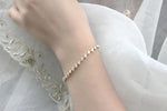 Load image into Gallery viewer, 14K SOLID GOLD PEAR/MARQUISE TENNIS BRACELET