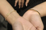 Load image into Gallery viewer, 14K SOLID GOLD PEAR/MARQUISE TENNIS BRACELET