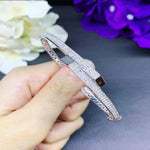 Load image into Gallery viewer, 14K SOLID GOLD STACKABLE DESIGNER BRACELET