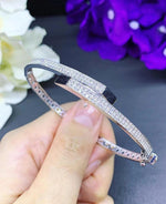 Load image into Gallery viewer, 14K SOLID GOLD STACKABLE DESIGNER BRACELET