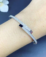 Load image into Gallery viewer, 14K SOLID GOLD STACKABLE DESIGNER BRACELET