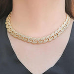 Load image into Gallery viewer, 14MM VVS MOISSANITE 925 STERLING SILVER CUBAN LINK HIP HOP CHAIN