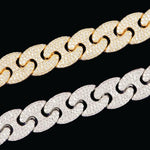 Load image into Gallery viewer, 14MM VVS MOISSANITE 925 STERLING SILVER CUBAN LINK HIP HOP CHAIN