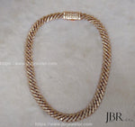 Load image into Gallery viewer, 15 MM VVS EMERALD AND ROUND MOISSANITE DIAMOND CUBAN CHAIN