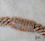 Load image into Gallery viewer, 15 MM VVS EMERALD AND ROUND MOISSANITE DIAMOND CUBAN CHAIN