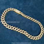 Load image into Gallery viewer, 15MM VVS ROUND MOISSANITE HIP HOP ICED OUT MIAMI CUBAN CHAIN
