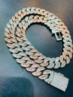 Load image into Gallery viewer, iced out cuban link chain